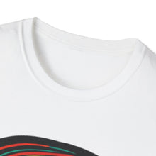 Load image into Gallery viewer, Color of Africa Tribal Face Paint #6 Unisex Softstyle Short Sleeve Crewneck T-Shirt