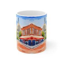 Load image into Gallery viewer, At the Cafe Washington DC #44 Mug 11oz mug AI-Generated Artwork