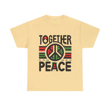 Load image into Gallery viewer, Together for Peace Symbol , Unity, Love