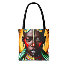 Load image into Gallery viewer, Color of Africa #2 Tote Bag AI Artwork 100% Polyester