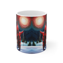 Load image into Gallery viewer, Hip Hop Teens Harmonizing 'til Dawn Ceramic Mug 11oz Mirrored Images