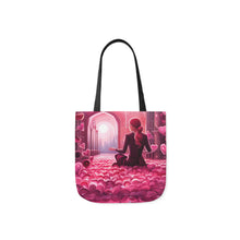 Load image into Gallery viewer, Pink Heart Series #5 Fashion Graphic Print Trendy 100% Polyester Canvas Tote Bag AI Image