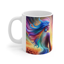 Load image into Gallery viewer, Beyond the universe  Human Female Mug 11oz mug AI-Generated Artwork