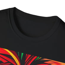 Load image into Gallery viewer, Colors of Africa Warrior King #7 Unisex Softstyle Short Sleeve Crewneck T-Shirt