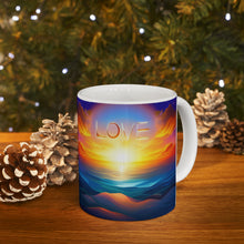 Load image into Gallery viewer, There is Love in the Universe #4 Ceramic Mug 11oz AI Generated Artwork