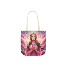 Load image into Gallery viewer, Pink Heart Series #14 Fashion Graphic Print Trendy 100% Polyester Canvas Tote Bag AI Image