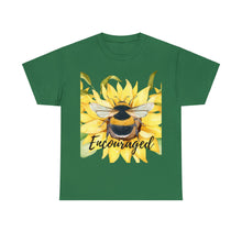 Load image into Gallery viewer, Be Encouraged Honey Bee Unisex Heavyweight 100% Cotton T-Shirt