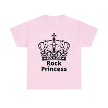 Load image into Gallery viewer, Ladies Rock Princess Crown Heavy 100% Cotton T-Shirt