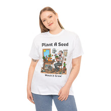 Load image into Gallery viewer, Frustrated Plant A See Watch it Grow Young Boy 100% Cotton Classic Fit T-shirt

