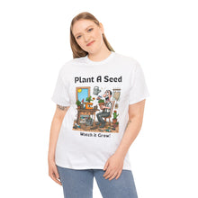 Load image into Gallery viewer, Frustrated Plant A See Watch it Grow Young Boy 100% Cotton Classic Fit T-shirt