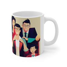 Load image into Gallery viewer, Family life is Healthy for the Soul #12 11oz mug AI-Generated Artwork