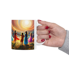 Load image into Gallery viewer, A Place of Peace Children at Play #1 Mug 11oz mug AI-Generated Artwork