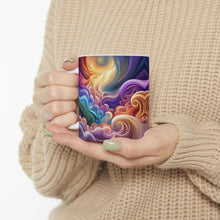 Load image into Gallery viewer, Fusion of Bright Pastel Colors #5 Mug 11oz mug AI-Generated Artwork