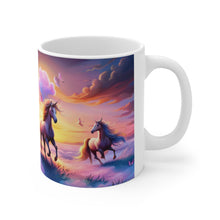 Load image into Gallery viewer, I Dream of Unicorns & Butterflies #11 Ceramic 11oz AI Decorative Coffee Mug