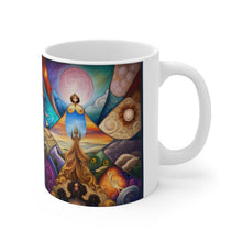 Load image into Gallery viewer, Vintage Quilted Patterns #2 Mug 11oz mug AI-Generated Artwork