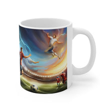 Load image into Gallery viewer, Sports Who Got Game Fantasy Soccer #3 Ceramic 11oz AI Decorative Mug