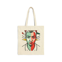 Load image into Gallery viewer, Colors of Africa Queen Mother #2 100% Cotton Canvas Tote Bag 15" x 16"