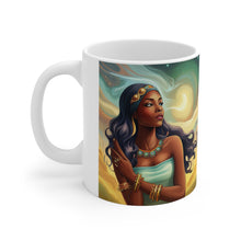 Load image into Gallery viewer, Beyond the Universe Female Queen #4 Mug 11oz mug AI-Generated Artwork