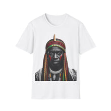 Load image into Gallery viewer, Colors of Africa Warrior King #2 Unisex Softstyle Short Sleeve Crewneck T-Shirt