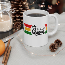 Load image into Gallery viewer, Black Queen No Word 11oz White Ceramic Beverage Mug Decorative Art
