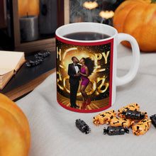 Load image into Gallery viewer, New Year's Celebration Couple #3 Ceramic Mug 11oz AI Generated