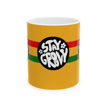 Load image into Gallery viewer, Stay Groovy 11oz Ceramic Beverage Mug Decorative Art