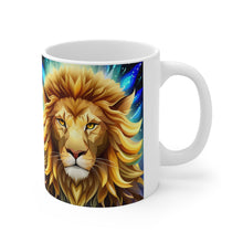 Load image into Gallery viewer, Lion Gentle and Fierce #3 Mug 11oz mug AI-Generated Artwork