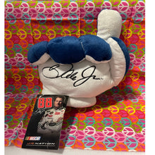 Load image into Gallery viewer, Dale Earnhardt Jr Fan Hand Stitched Signature Plush Stuffed Hand Nascar
