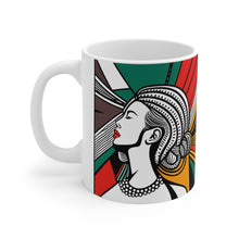 Load image into Gallery viewer, Colors of Africa Queen Mother #15 11oz AI Decorative Coffee Mug