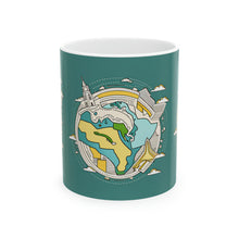 Load image into Gallery viewer, Colors of Africa Continent Map #2 AI 11oz Coffee Mug