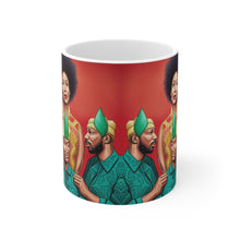 Load image into Gallery viewer, Kwanzaa Celebration #8 Ceramic 11oz Mug AI-Generated Artwork
