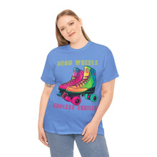 Load image into Gallery viewer, Neon Wheels, Endless Thrills 1980s Era Roller Skates