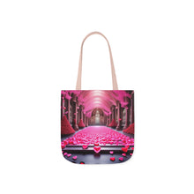 Load image into Gallery viewer, Pink Heart Series #9 Fashion Graphic Print Trendy 100% Polyester Canvas Tote Bag AI Image
