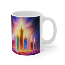 Load image into Gallery viewer, Happy Birthday Candles #16 Ceramic 11oz Mug AI-Generated Artwork