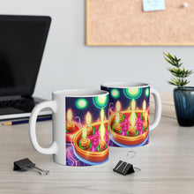 Load image into Gallery viewer, Happy Birthday Candles #20 Ceramic 11oz Mug AI-Generated Artwork