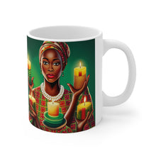 Load image into Gallery viewer, Kwanzaa Celebration #9 Ceramic 11oz Mug AI-Generated Artwork