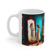 Load image into Gallery viewer, Playing Dress up Just Like Mommie #8 Mug 11oz mug AI-Generated Artwork