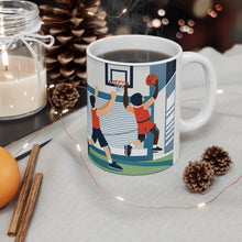 Load image into Gallery viewer, Sports Who Got Game Basketball #9 Ceramic 11oz AI Decorative Mug