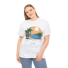 Load image into Gallery viewer, Saltwater is my Therapy Sunrise Tropical Beach Saltwater Therapy