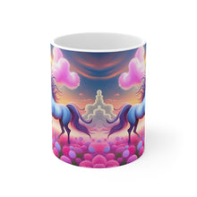 Load image into Gallery viewer, I Dream of Unicorns & Butterflies #25 Ceramic 11oz AI Decorative Coffee Mug