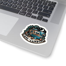 Load image into Gallery viewer, Gone Beach Camping Vinyl Stickers, Laptop, Gear, Outdoor Sports, #9
