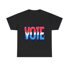 Load image into Gallery viewer, Vote Sign Election Freedom Stand for Liberty, Justice, and Democracy T-Shirt, 2024 Presidential Campaign, Election 2024 Shirt, Vote for Joy