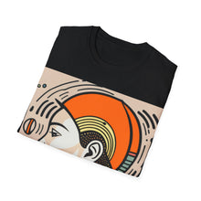 Load image into Gallery viewer, Color of Africa Queen Sista #10 Retro Unisex Softstyle Short Sleeve Crewneck T-Shirt
