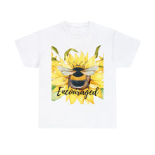Load image into Gallery viewer, Be Encouraged Honey Bee Unisex Heavyweight 100% Cotton T-Shirt