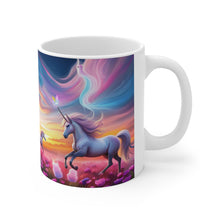 Load image into Gallery viewer, I Dream of Unicorns & Butterflies #10 Ceramic 11oz AI Decorative Coffee Mug