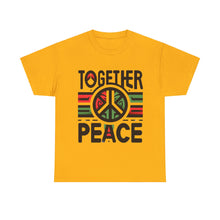 Load image into Gallery viewer, Together for Peace Symbol , Unity, Love