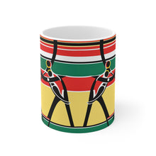 Load image into Gallery viewer, Colors of Africa Dance #1 11oz AI Decorative Coffee Mug