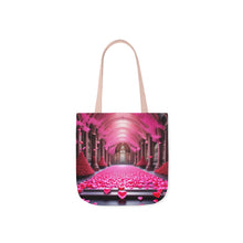 Load image into Gallery viewer, Pink Heart Series #9 Fashion Graphic Print Trendy 100% Polyester Canvas Tote Bag AI Image