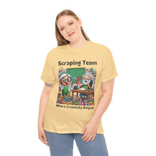 Load image into Gallery viewer, Scraping Team: Where Creativity Reigns, Scrapbooking 100% Cotton Classic T-shirt