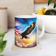 Load image into Gallery viewer, The United States of America USA Flag Eagle #1 Mug 11oz mug AI-Generated Artwork